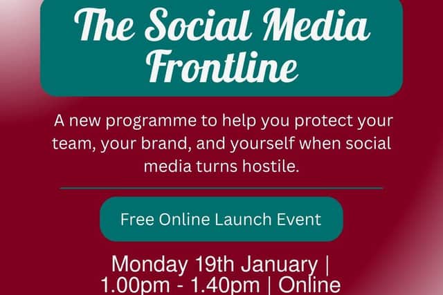 Launch event invitation