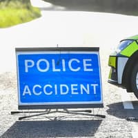 Woman injured after four-vehicle crash near Gobowen