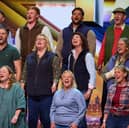 The Hawkstone Farmers Choir. Photo: Tom Dymond