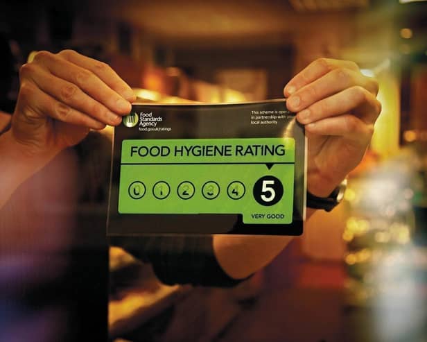Many establishments received a five star rating
