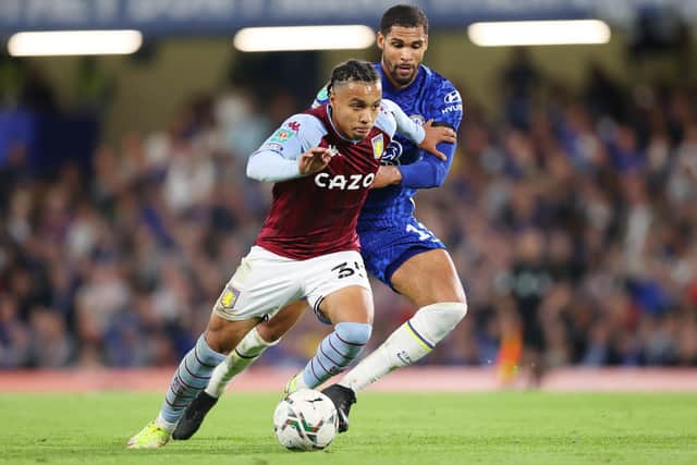 Cameron Archer in action at Chelsea.