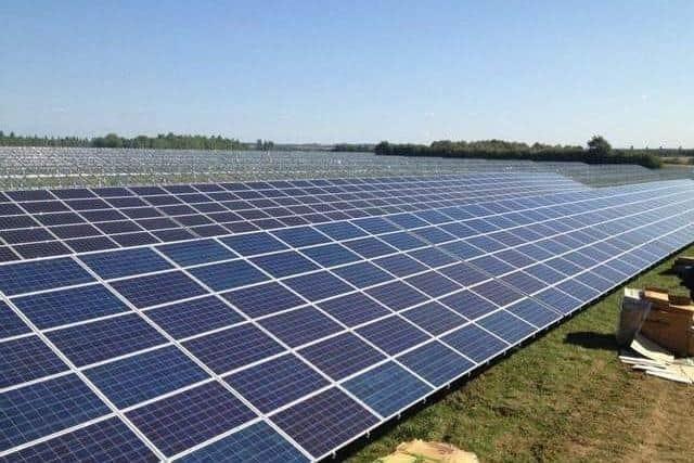 Fire at Telford solar farm involving electricity pylon: Firefighters ...